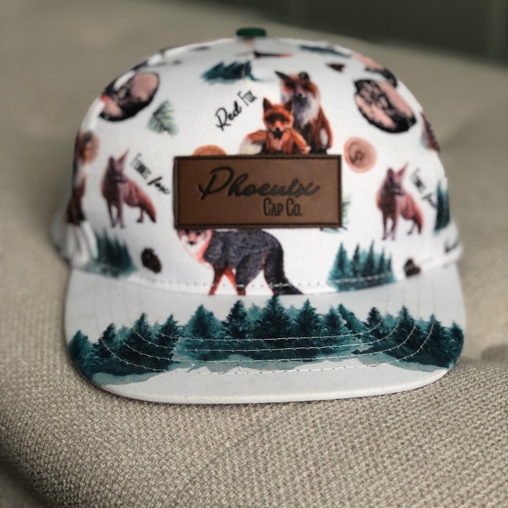 Phoenix Cap Co. Red Fox ball cap, Infant to Toddler size